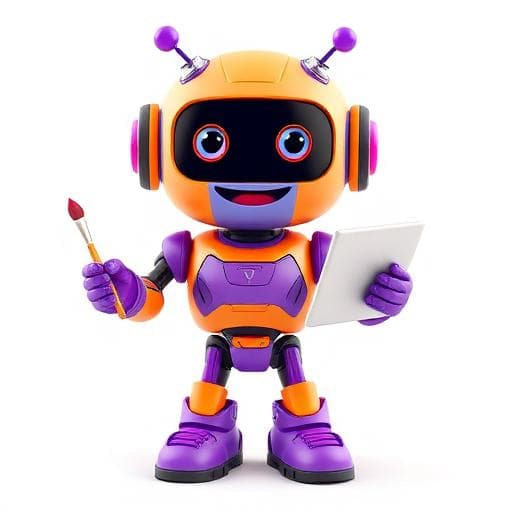 Skilltootr robot mascot welcoming new students